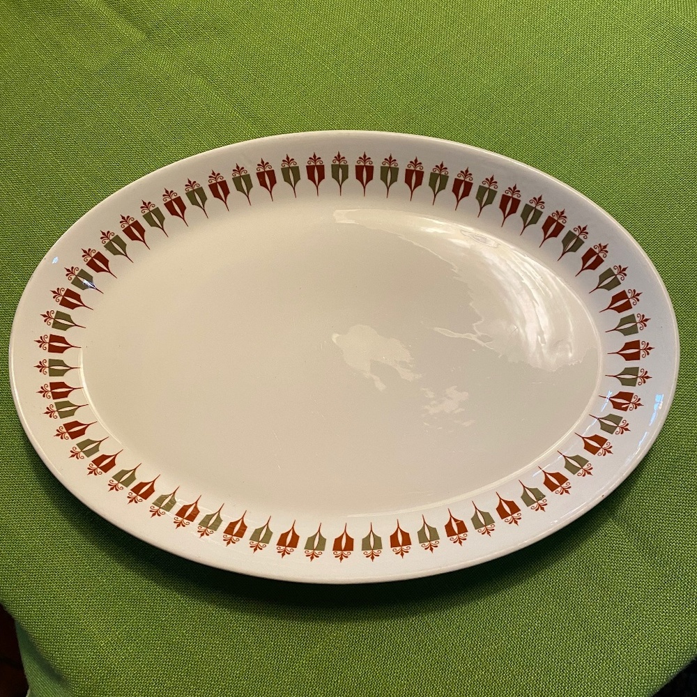 Vintage Syracuse, china platter, Shields pattern